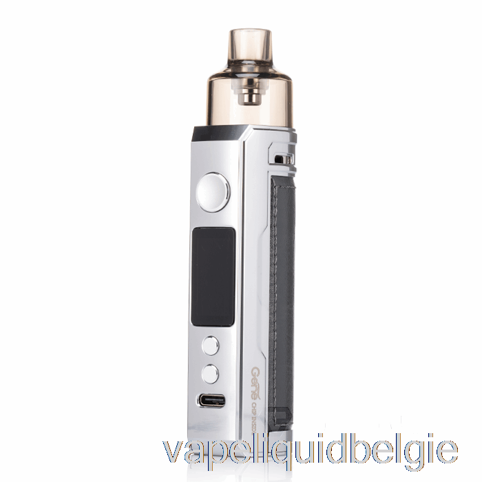 Vape Smaken Voopoo Drag X 80w Pod Mod Kit Zilver Donkergrijs